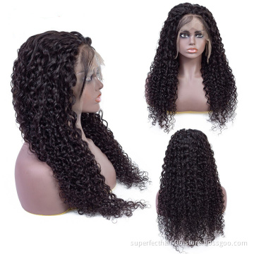 150% Density Brazilian Hair Water Wave Wig With Baby Hair  Pre Plucked Natural Hairline  Lace Front Human Hair Wigs